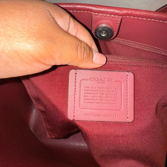 Coach Large City Tote Bag - Picture 6 of 12